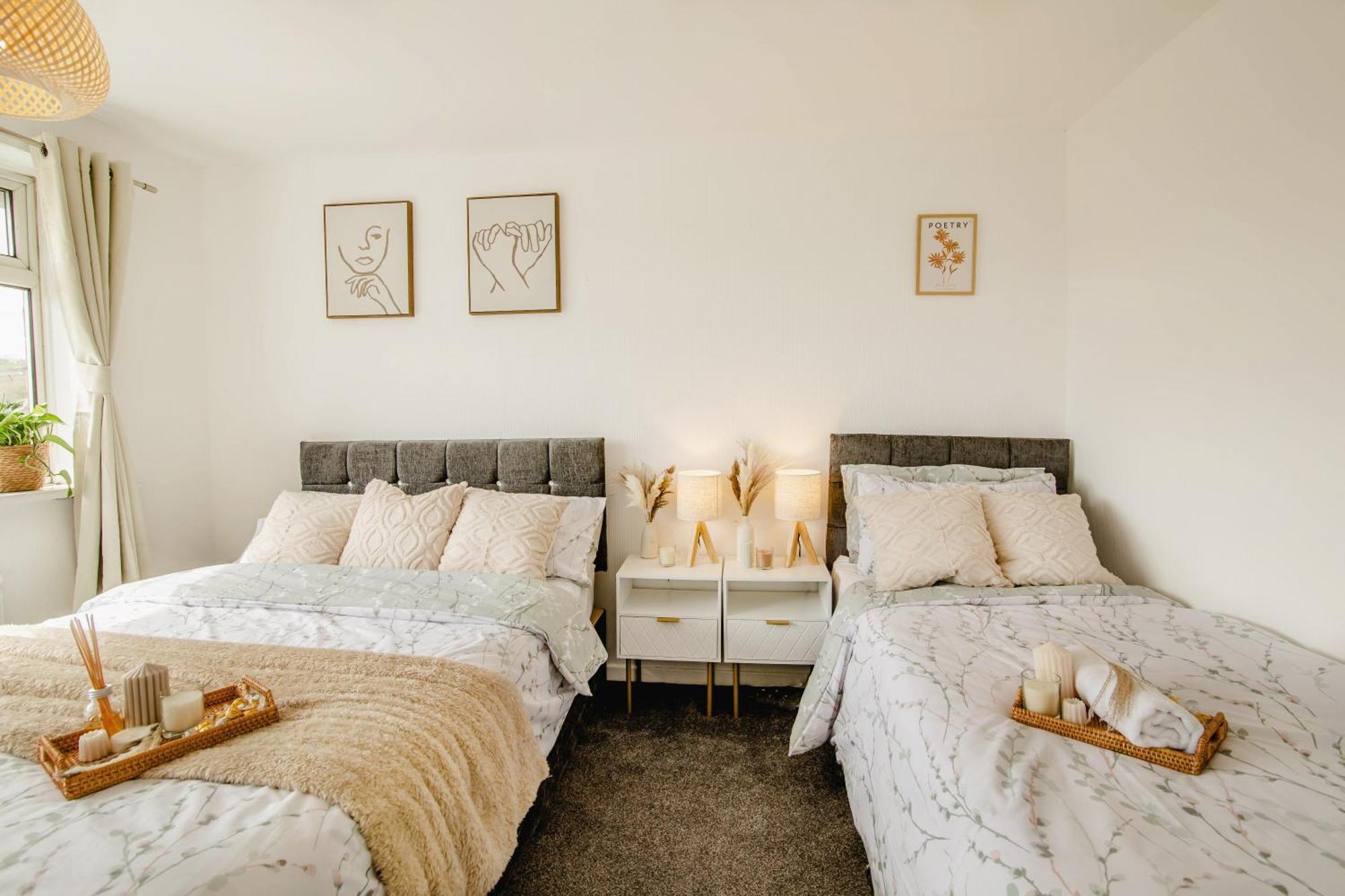 Serene Boho Retreat: White Oak Charm House 7Ppl Шефилд Екстериор снимка